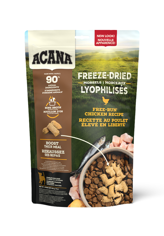 Freeze-Dried Food, Free-Run Chicken Recipe, Morsels
